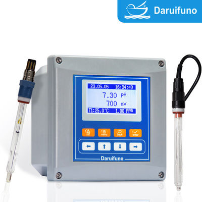 Dual Channels Analog PH And ORP Controller z RS485 i dwoma przekaźnikami