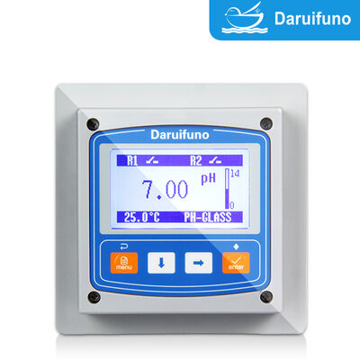 RS485 Modbus RTU pH ORP Controller z podwójnym wyjściem 4-20mA i IP66 Panel Mount for Online pH ORP Analyzer