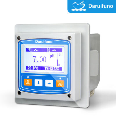 RS485 Modbus RTU pH ORP Controller z podwójnym wyjściem 4-20mA i IP66 Panel Mount for Online pH ORP Analyzer